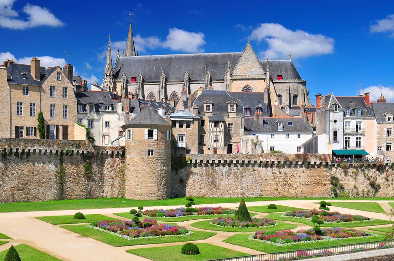 Vannes Joli T2 résidence proche port Exterior foto