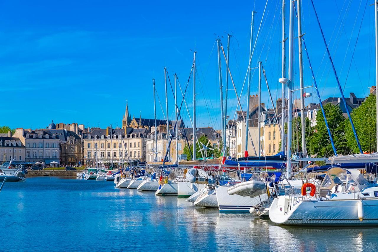 Vannes Joli T2 résidence proche port Exterior foto